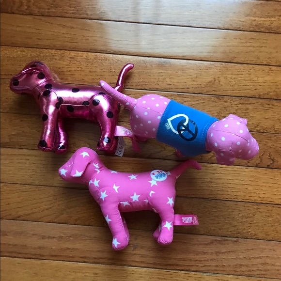 3 Victoria’s Secret Pink dogs - Picture 4 of 7